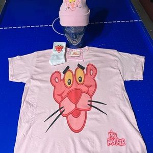 Pink Panther Shirt Set